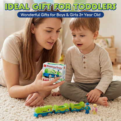 Train Set Accessories, Battery Operated Locomotive Train, Powerful Engine Train Vehicles Fit All Major Brands Track Railway System
