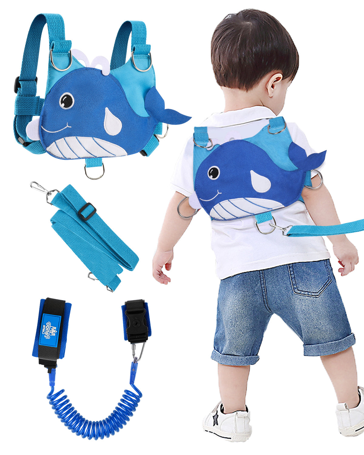 LC Toddlers Leash for Walking, Toddlers, Child, Babies & Kids, Safety Harness Kids Walking Wristband