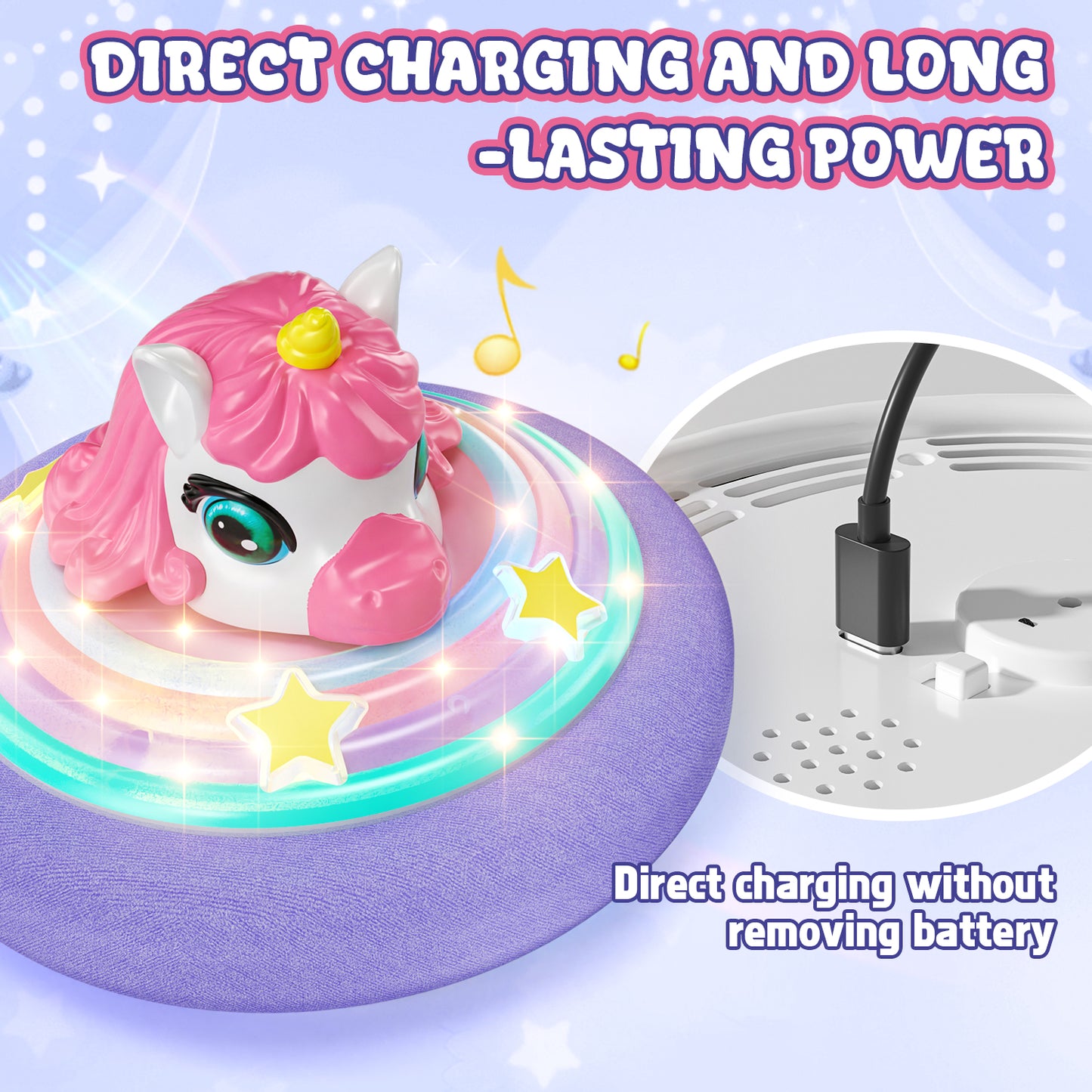 Hover Soccer Ball, Soccer Games with LED Lights, Indoor & Outdoor Sports Games Toys for Girls, Light-Up Toys Game Hover Soccer Ball for Kids 2 3 4 5 6 7 8 Year Old