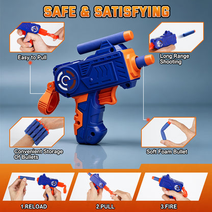 Electronic Target for Nerf Guns, Digital Auto Scoring Shooting Target with 4 Modes, Light and Sound Effect, Indoor Outdoor Shooting Game Toy for Kids Boys Girls