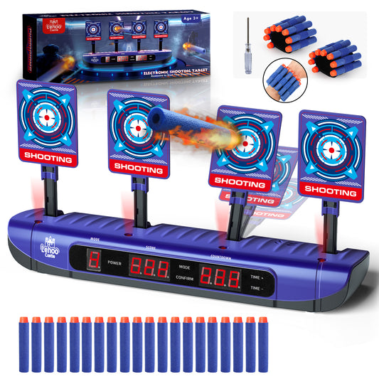 LC Digital Electronic Scoring Shooting Target for Nerf, Auto Reset