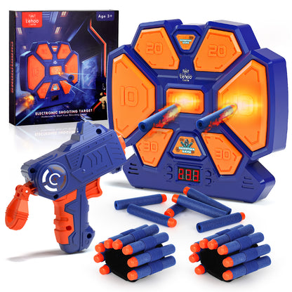 Digital Electronic Scoring Shooting Target for Nerf Gun, Auto Reset
